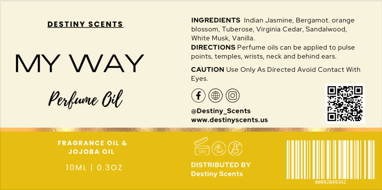 My Way Roll On Perfume Oil