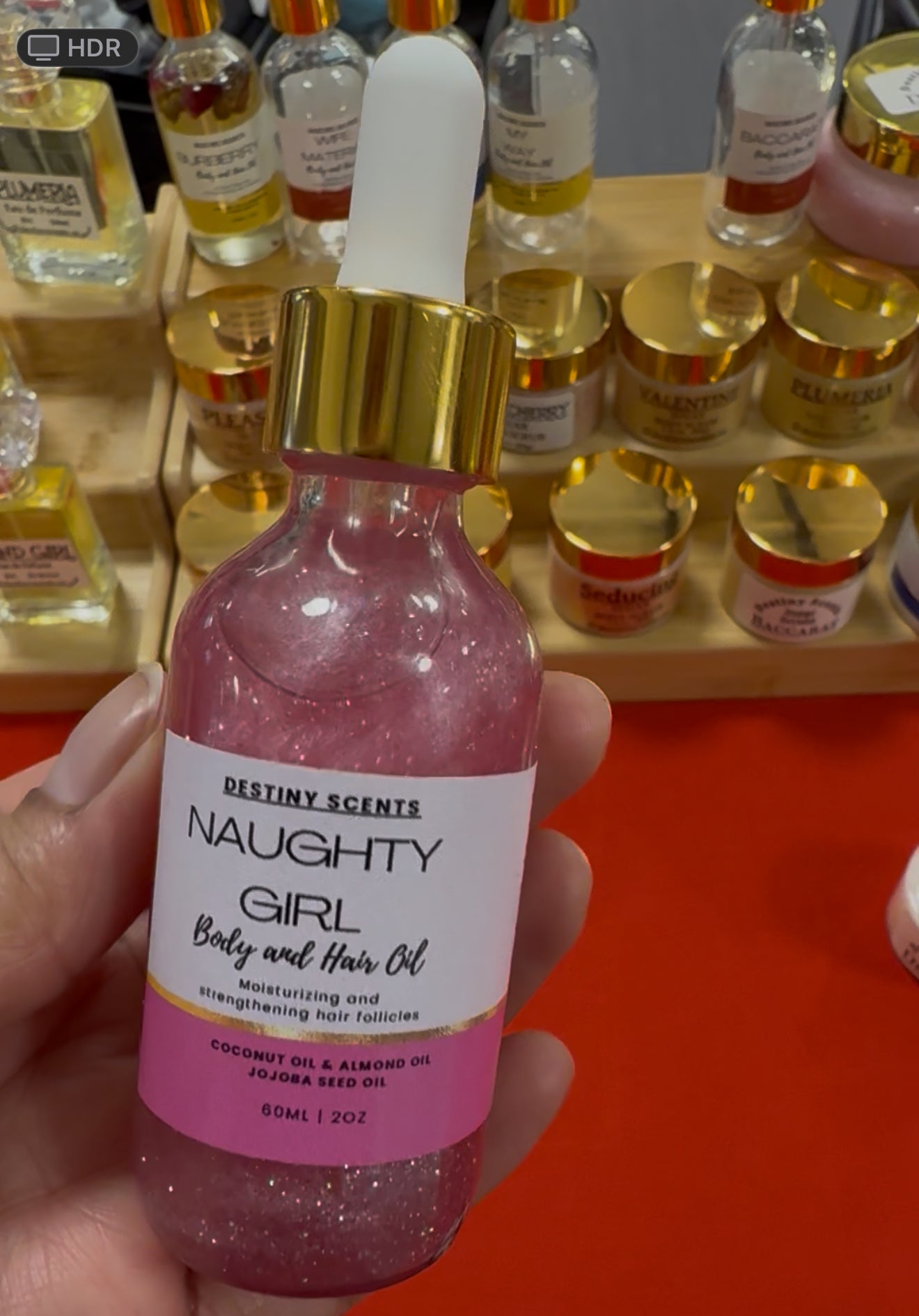 Naughty Girl Body & Hair Oil