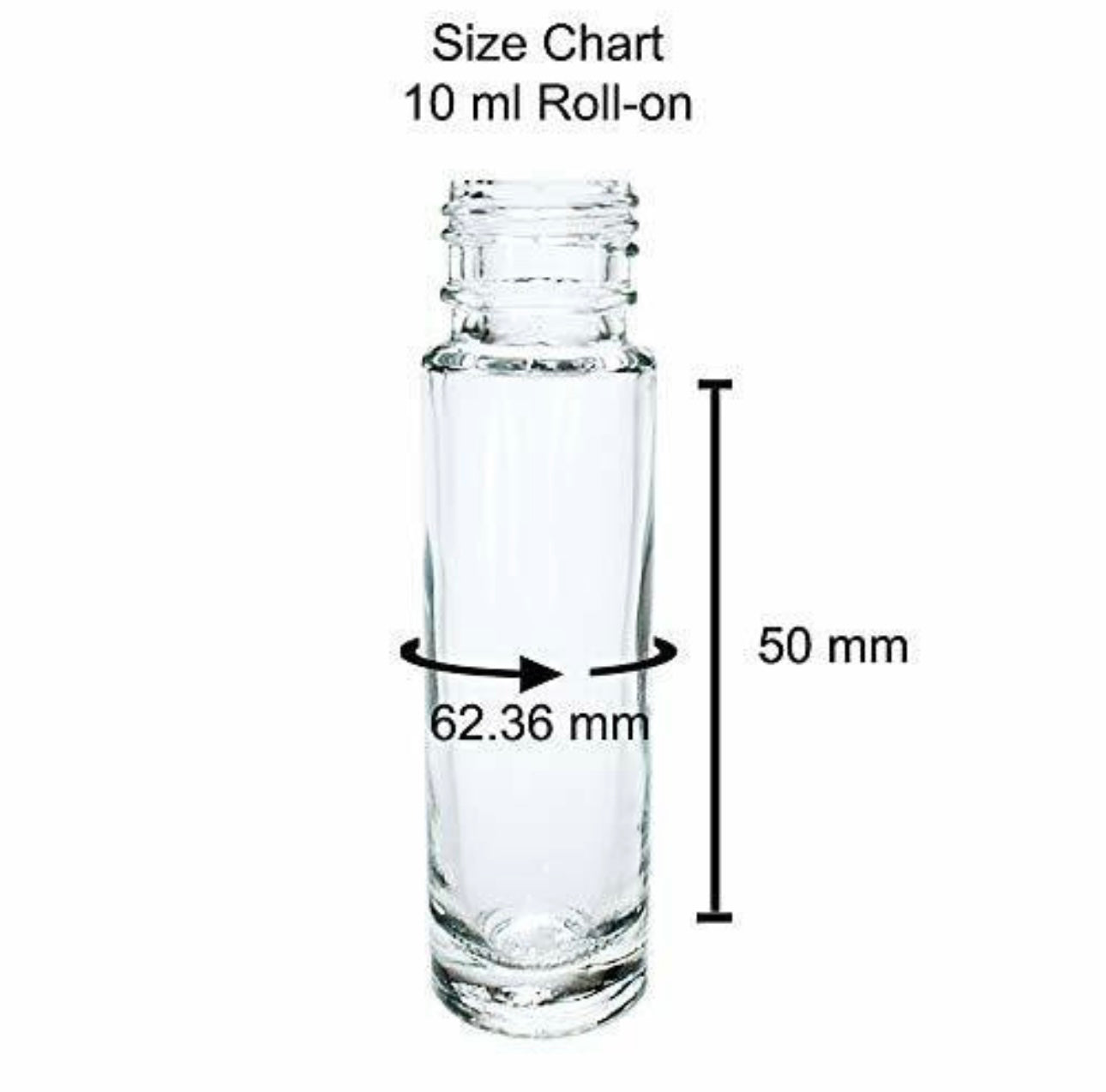 Refillable Roll on bottle