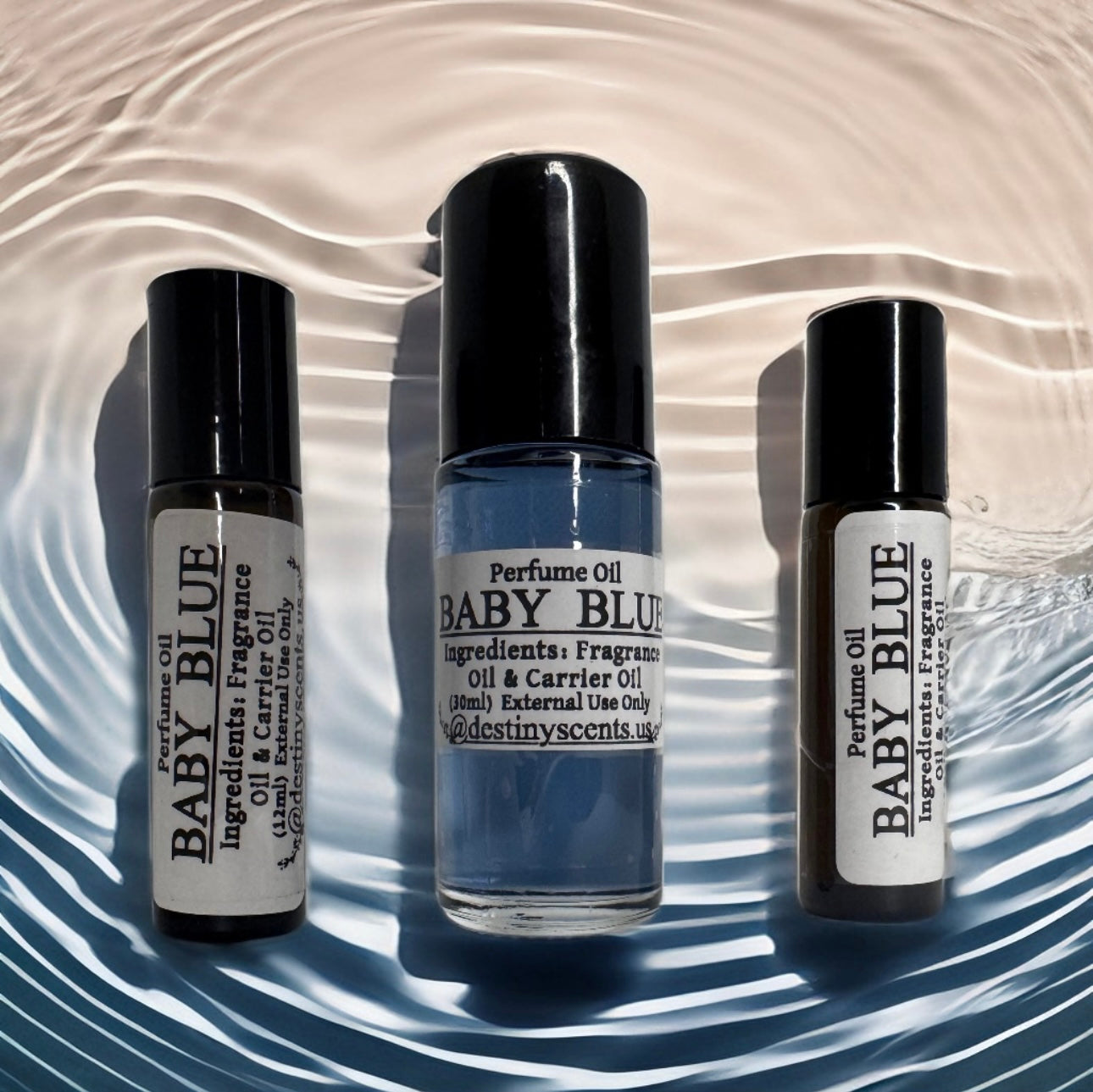 Baby Blue Luxurious Roll On Perfume Oil