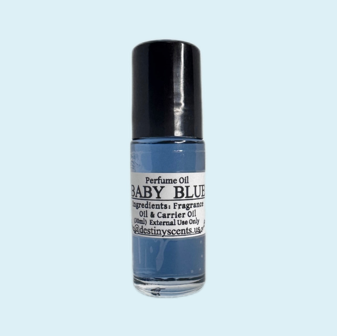 Baby Blue Luxurious Roll On Perfume Oil