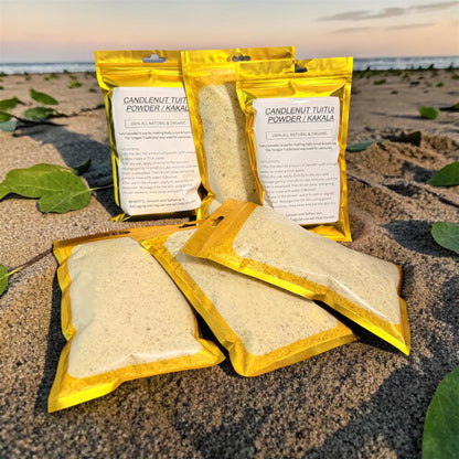 Tuitui Powder (Candlenut) with kakala