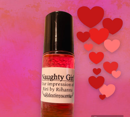 Naughty Girl Roll On Perfume Oil