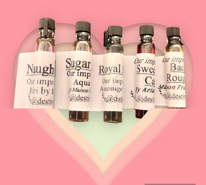 Destiny Scents Perfume Samples