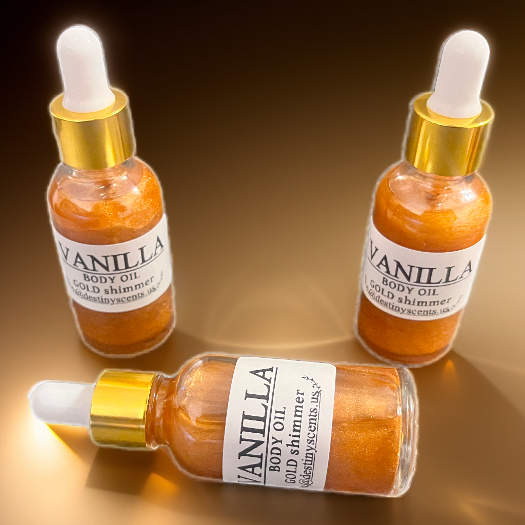 Body Oil Shimmer (Vanilla)