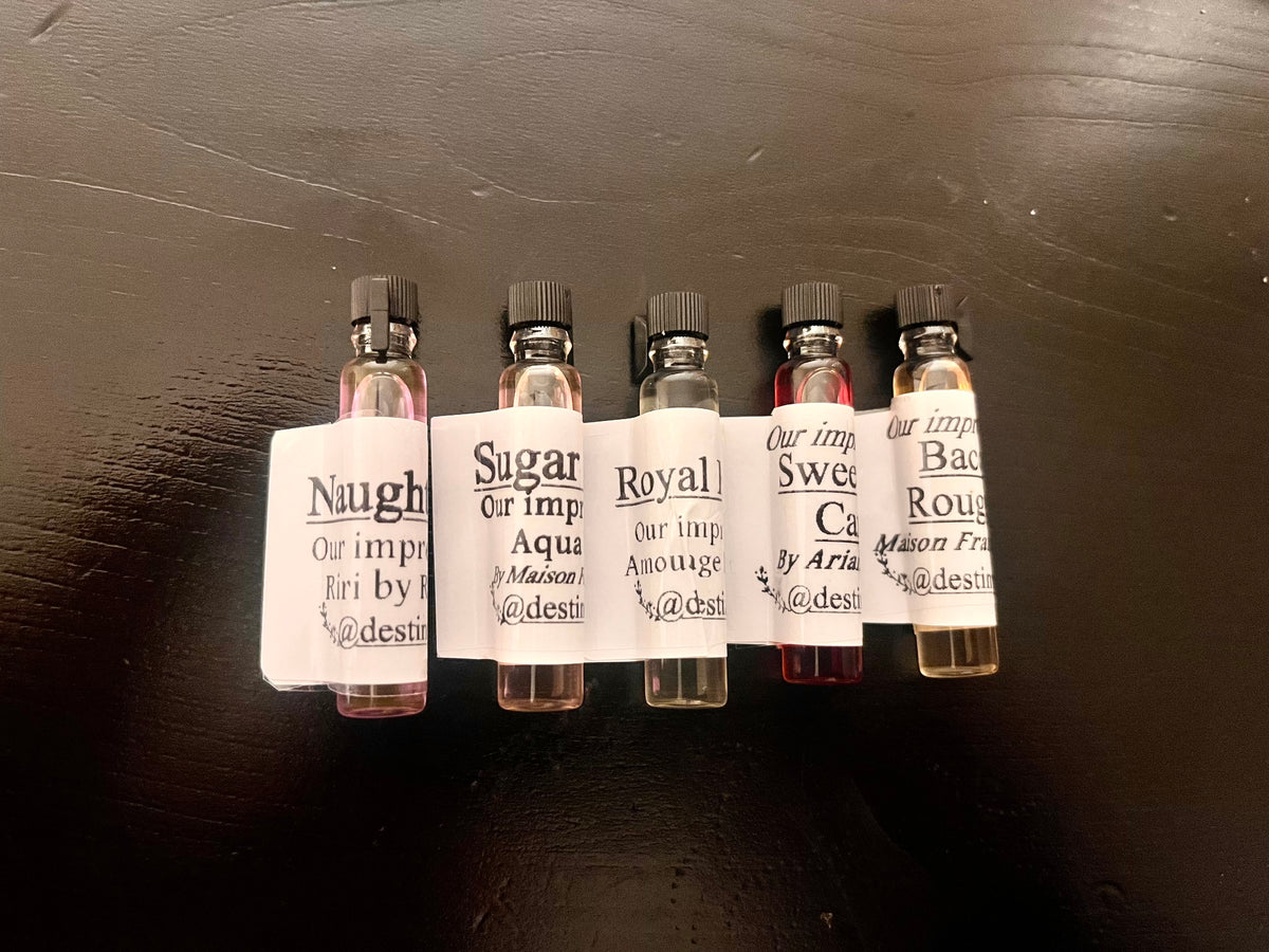 Destiny Scents Perfume Samples