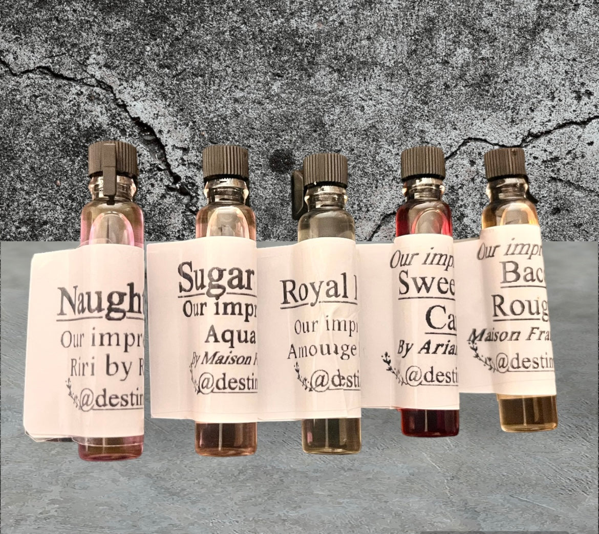 Destiny Scents Perfume Samples