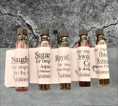 Destiny Scents Perfume Samples