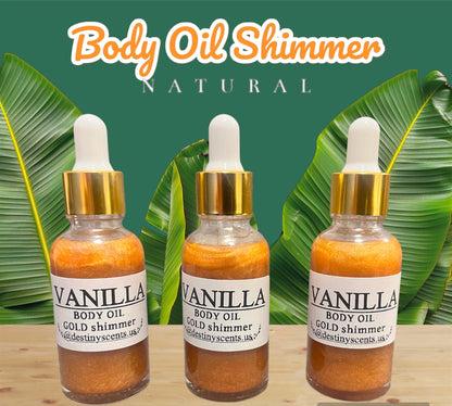Body Oil Shimmer (Vanilla)