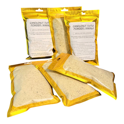 Tuitui Powder (Candlenut) with kakala