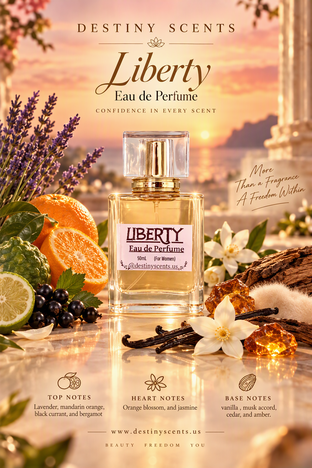 Liberty Eau de perfume